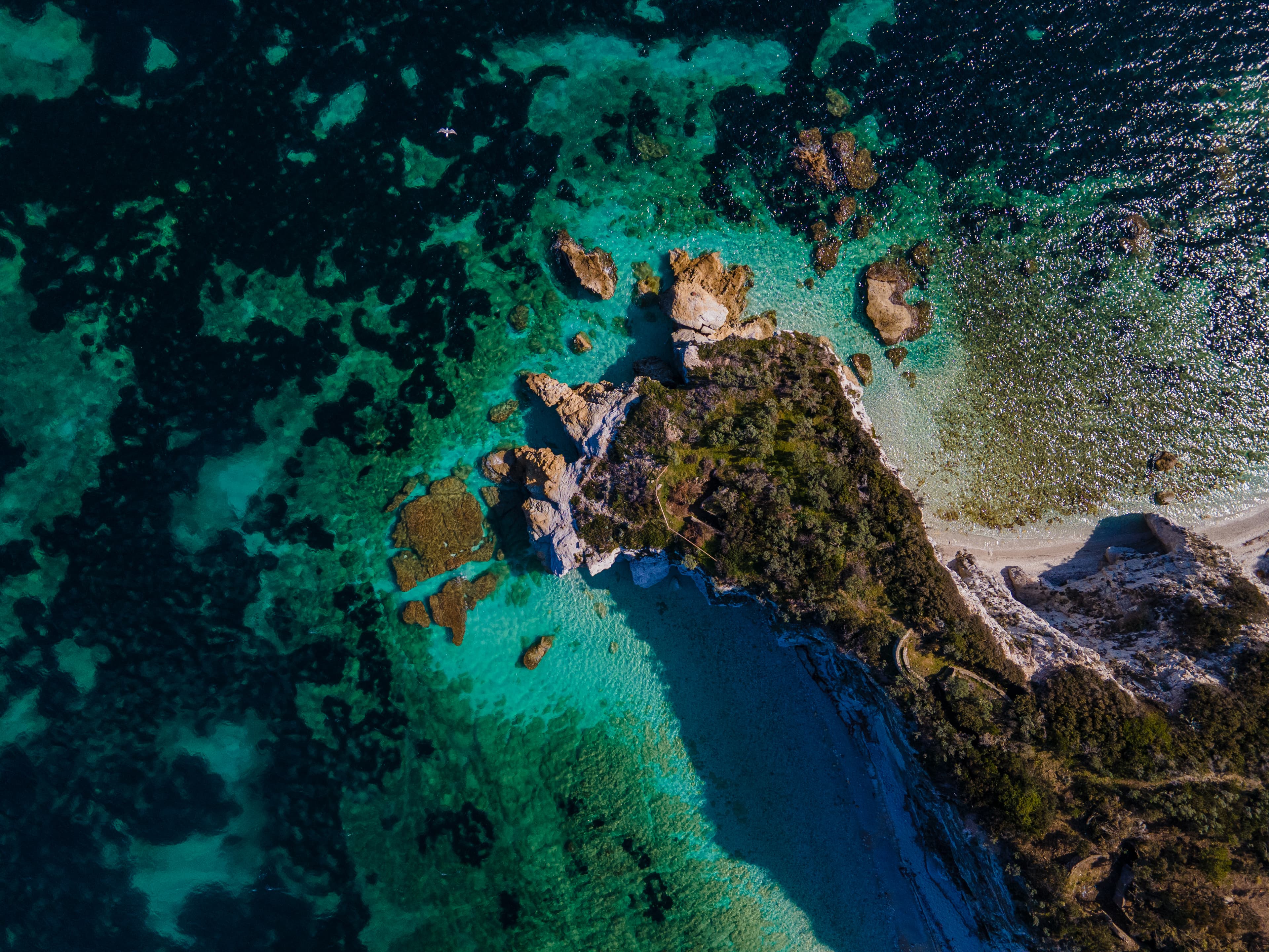 Porto di Portoferraio dall'alto