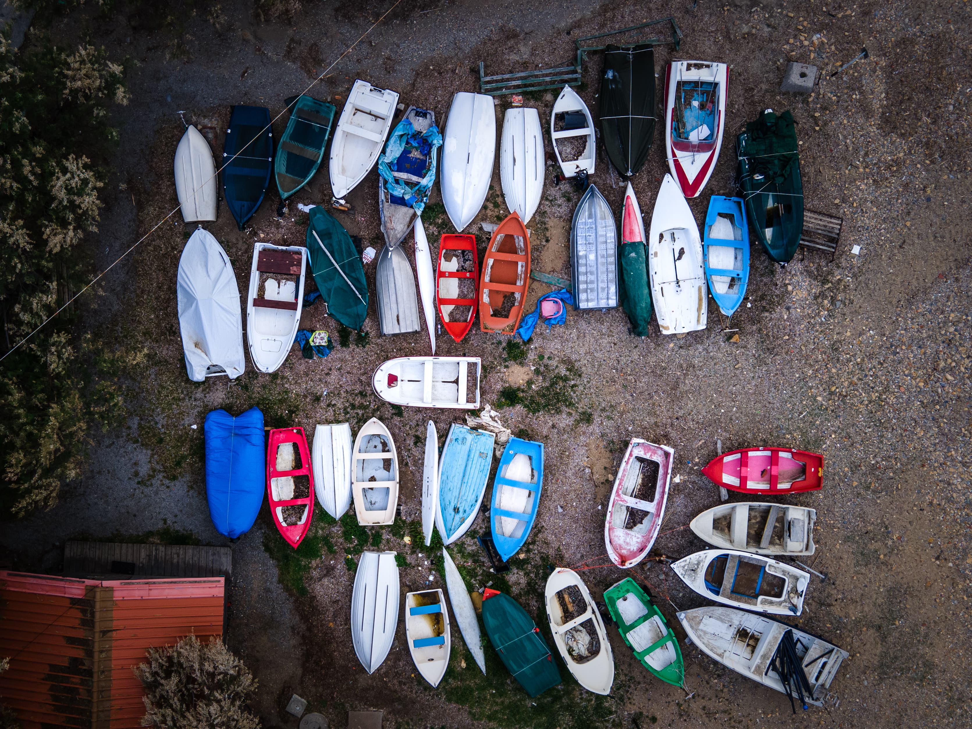 Vista aerea dell'Elba